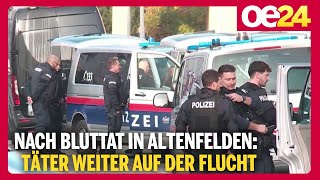 Nach Bluttat in Altenfelden Täter weiter auf der Flucht [upl. by Yral]