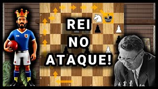 Como ATACAR COM O REI nos finais  BOTVINNIK vs SMYSLOV  Clássicos do Xadrez [upl. by Urson]