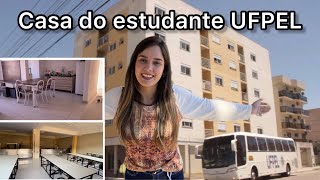 Tour pela casa do estudante da Universidade Federal de Pelotas UFPEL [upl. by Munroe]