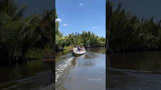 Boat passage to Rammang Rammang village makassar sulawesi rammangrammang indonesianislands [upl. by Ansela585]