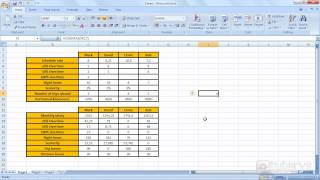 How to count the occurrences of a table with Excel 2007 [upl. by Luke]