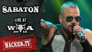 Sabaton  3 Songs  Live at Wacken Open Air 2015 [upl. by Jonas]