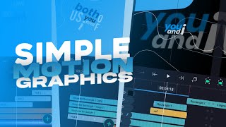 Simple Motion Graphics in Alight Motion 8 [upl. by Etteiluj389]