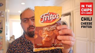 🇺🇸 Chili Cheese Fritos corn chips on In The Chips with Barry [upl. by Padget]