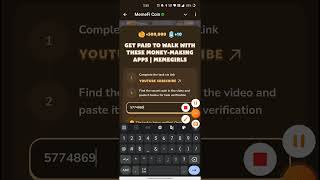 GET PAID TO WALK WITH THESE MONEYMAKING APPS  MEMEGIRLS  Memefi New Video Code [upl. by Marleah]