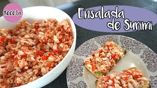 Receta Botana ¡Ensalada de Surimi [upl. by Renata]