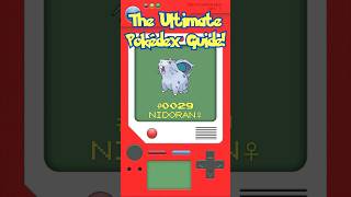 Nidoran♀ Pokedex Entry  The Ultimate Pokemon Guide Gen 1 2024 pokemon pokedex shorts [upl. by Llenra]