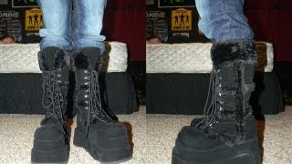 My Demonia Bear 202 Boots [upl. by Bertine]