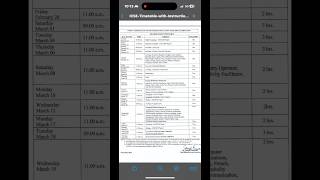 ICSE BOARDS 2025 Time Table icse icseboard timetable datesheet2025 class10 icse10th [upl. by Crandale]