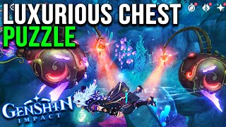 Collegium Phonascorum  Luxurious Chest Puzzle Genshin Impact [upl. by Bradford984]