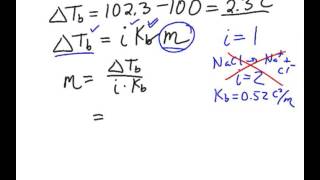 Molar mass and Freezing Point depression [upl. by Lareneg966]