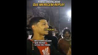 Melhores rimas engraçadas 🤣🤣 batalhaderimas freestylerap rap freestyle rimas [upl. by Allehs]