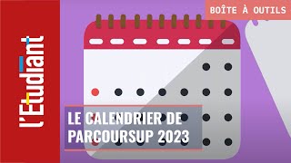 Parcoursup 2023  les dates à ne pas manquer [upl. by Seltzer]