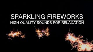 音フェチ線香花火の音ASMRSparkling FireworksJAPANESE SUMMER SOUNDS향불꽃JAPAN [upl. by Kenley]