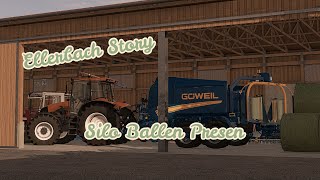 🙂SchwadernampSiloballen🚜 LS22 Ellerbach Story 4 [upl. by Guillemette834]