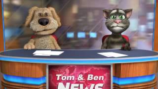 Pen Pineapple Apple Pen song  Talking Tom amp Ben News [upl. by Adlev]