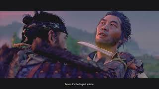 Ghost of Tsushima Iki Island Main Story  Massacre at Kinafure Village [upl. by Notnroht]