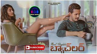 Most Eligible Bachelor Audio Jukebox All Songs Akhil Akkineni Pooja Hegde [upl. by Pazice]