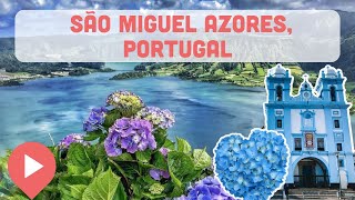 Best Things to Do in Sao Miguel Azores Portugal [upl. by Ecirb]