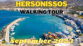 Hersonissos Crete part 2 Walking Tour [upl. by Cullin]