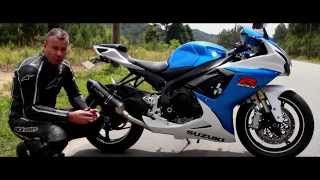 Lançamento Suzuki GSXR 750 2015 Full Jeskap [upl. by Aihsenot]