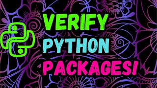 How to Verify Python3 Pip Installed Packages [upl. by Kelleher]