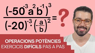 🚀 5 EXERCICIS de POTÈNCIES DIFÍCILS resolts PAS A PAS [upl. by Satsoc]