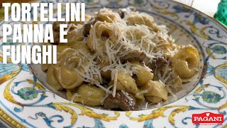 RICETTA Tortellini panna e funghi [upl. by Henghold]