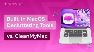 How to free up more space on Mac Builtin tools vs CleanMyMac [upl. by Sukramaj]