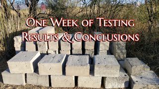 AIRCRETE  Should We Use It to Build Our Home Testing Results amp Conclusion PART 2 [upl. by Amaras]