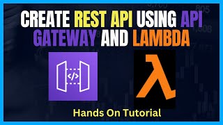 How to create REST API in AWS Using API Gateway and Lambda  Hands On Tutorial [upl. by Armillda]