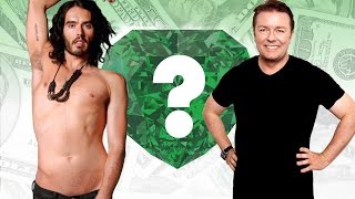 WHO’S RICHER  Russell Brand or Ricky Gervais  Net Worth Revealed 2016 [upl. by Killion]