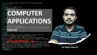 Computer Application CBSE Class 10 [upl. by Avitzur]