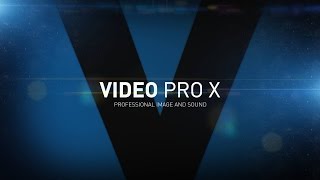 MAGIX Video Pro X – High Performance Video Editing INT [upl. by Sapowith]