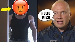 Tämä hullu MUSKELIMIES suuttui poliiseille [upl. by Aenneea823]