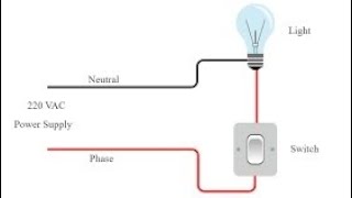 light switch wiring diagram [upl. by Accisej]