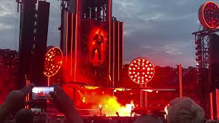 Rammstein  Deutschland 307 2022 Ullevi Göteborg Sweden [upl. by Ronda]