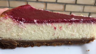 Strawberry Cheesecake RecipeJust a Taste [upl. by Bagley]