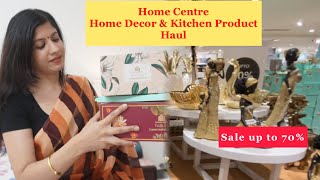 Home Centre Shoppinig Haul😍 Sale up to 70 on Latest Collection Home Decor amp Kitchen Product [upl. by Hasty]