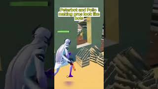 Peterbot and pollo go crazy fypシ゚viral fortnite peterbot pollo [upl. by Atinhoj]