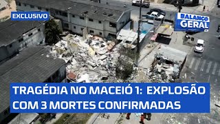 Tragédia no Maceió 1 Cobertura ao vivo do desmoronamento que deixou 3 mortos incluindo uma criança [upl. by Strang]