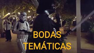 Animadores para Bodas Comuniones Star Wars  Manresa Barcelona [upl. by Crim]