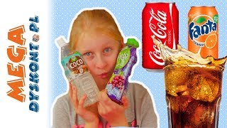 Mystery Drink 🚰 Challenge 🥤 MegaDyskont [upl. by Gariepy]