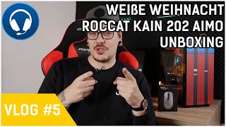 Hardware VLOG 5  Weiße Weihnacht  Roccat Kain 202 AIMO Unboxing [upl. by Guinna]