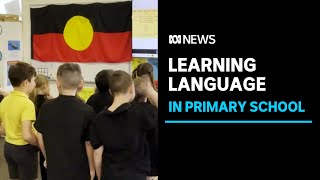 Teaching kids the Indigenous language of the land they live on  ABC news [upl. by Leta627]