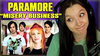 Paramore  Misery Business  FIRST TIME REACTION  OFFICIAL VIDEO [upl. by Karrah475]