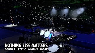 Metallica Nothing Else Matters Warsaw Poland  August 21 2019 [upl. by Inacana]