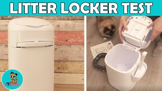 Litter Locker  Katzenstreu Entsorgungseimer im Test ✅  Katzenklo reinigen [upl. by Frodin]