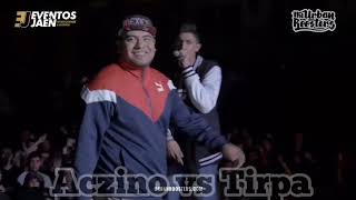 Aczino vs Tirpa 4tos de Final Freestyle Competition [upl. by Rehsa]