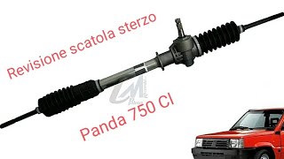 Panda 750 cl REVISIONE SCATOLA STERZO [upl. by Swarts864]